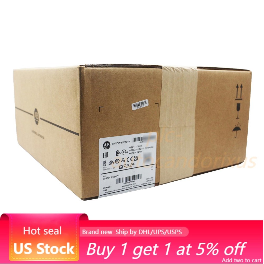 NEW Allen-Bradley 2713P-T12WD1 PanelView 5310 12
