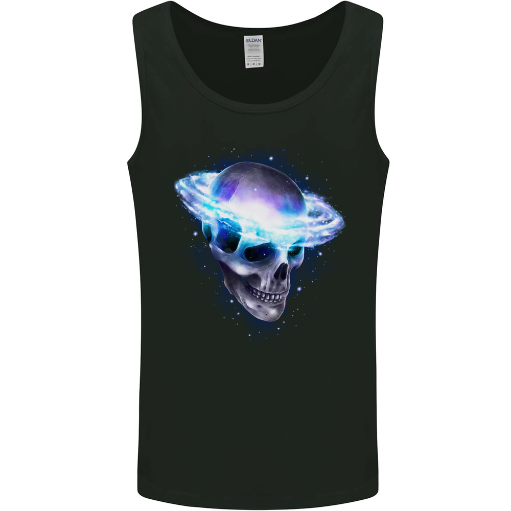 Brainstorm SCI-FI Skull Gothic Space Mens Vest Tank Top