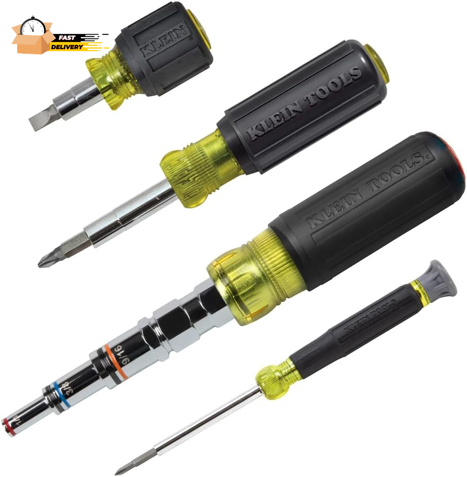 28-Piece Multi-Bit Screwdriver and Nut Driver Tool Kit with 80019 Tool Set