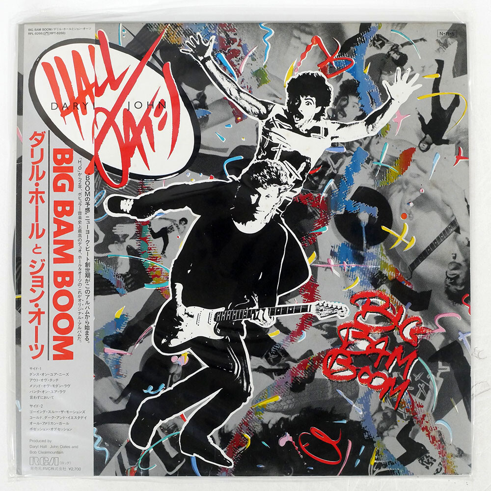 DARYL HALL & JOHN OATES BIG BAM BOOM RCA RPL8266 Japan VINYL LP