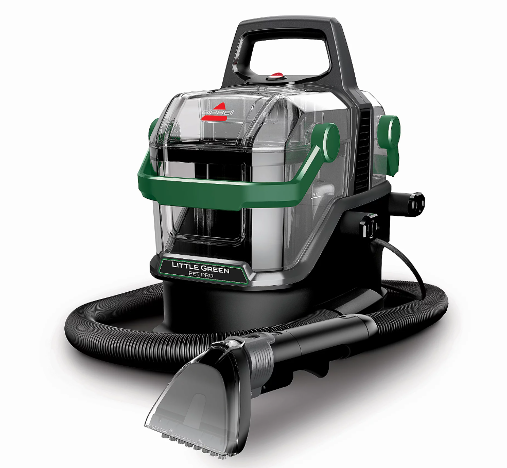BISSELL Little Green Pet Pro Portable Carpet Cleaner for Stains and Odors