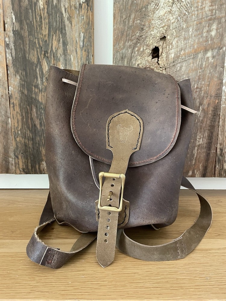 Prisoner-Made Handcrafted Leather Backpack