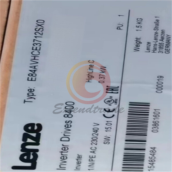 1PC Lenze Inverter Drives E84AVHCE3712SX0 NEW