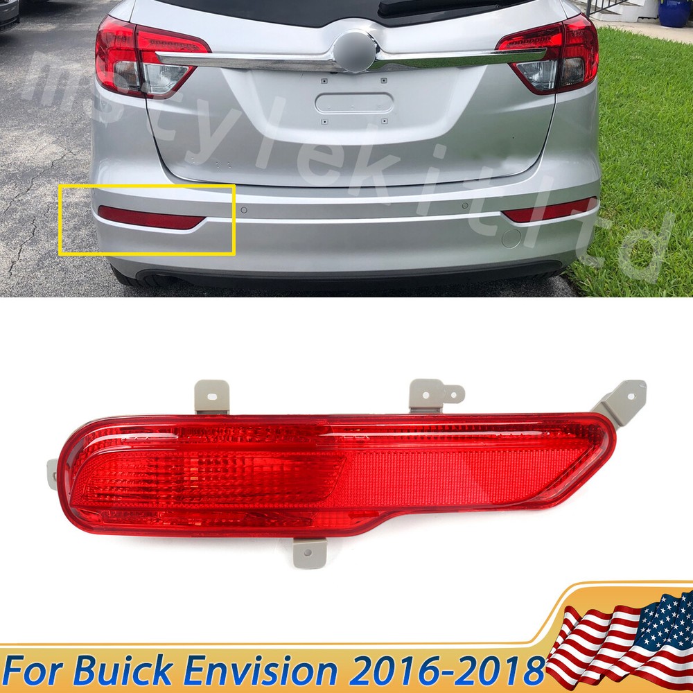 For Buick Envision 2016-2018 Rear Bumper Reflector Lens LH Left Replacement