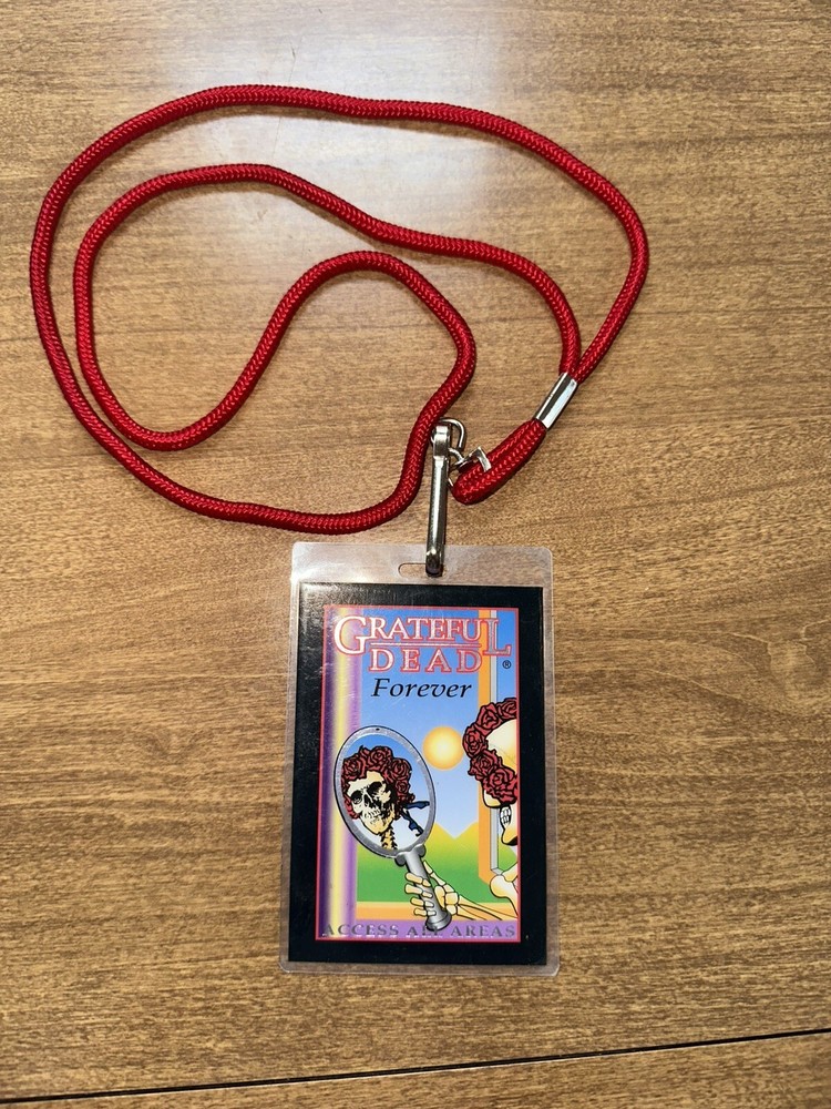 Grateful Dead Laminate Backstage / All Access Pass