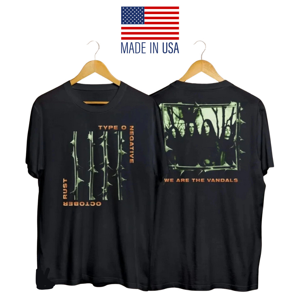 Type O Negative October Rust T-Shirt, Type O Negative Fans Shirt , Reprint S-5XL