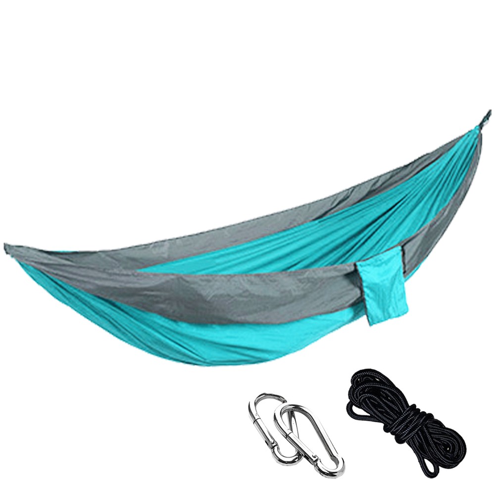 1 Set Travel Hammock Waterproof with Buckle Good Load-bearing Travel Hammock