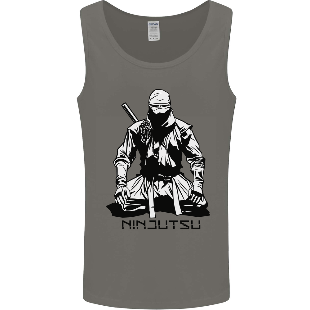 Ninjitsu A Ninja MMA Mixed Martial Arts Mens Vest Tank Top
