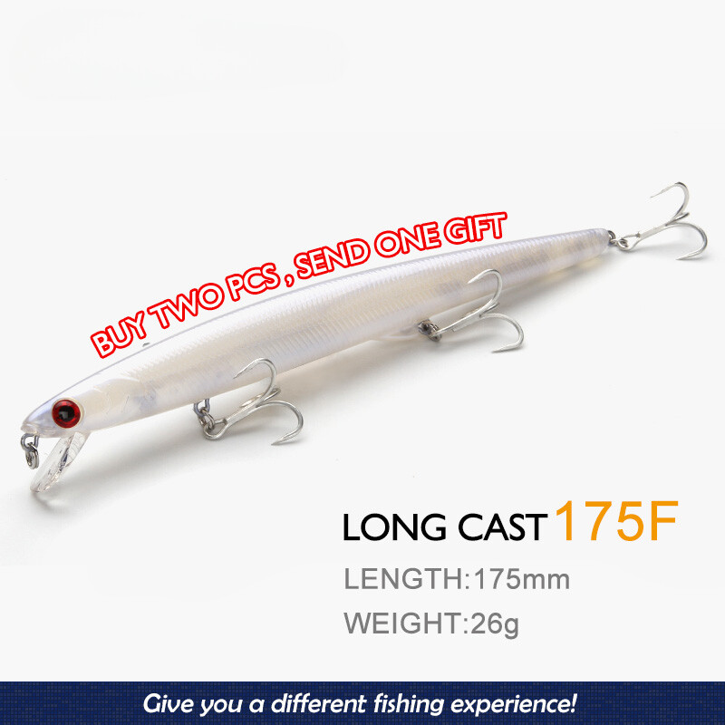 Long Cast Big Minnow Floating Fishing Lure Swimming Baits Wobbler Big Hard Lure