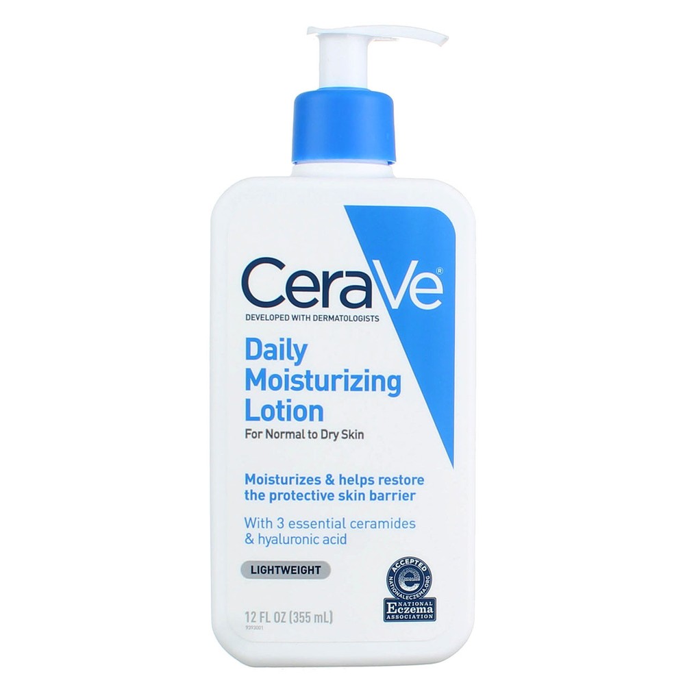 2-Pack CeraVe Daily Moisturizing Lotion for Hydrated Skin, 12 fl oz Each