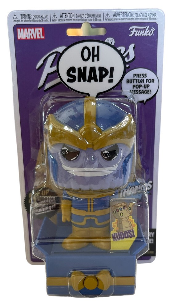 Funko Popsies Marvel Thanos Pop-Up Message