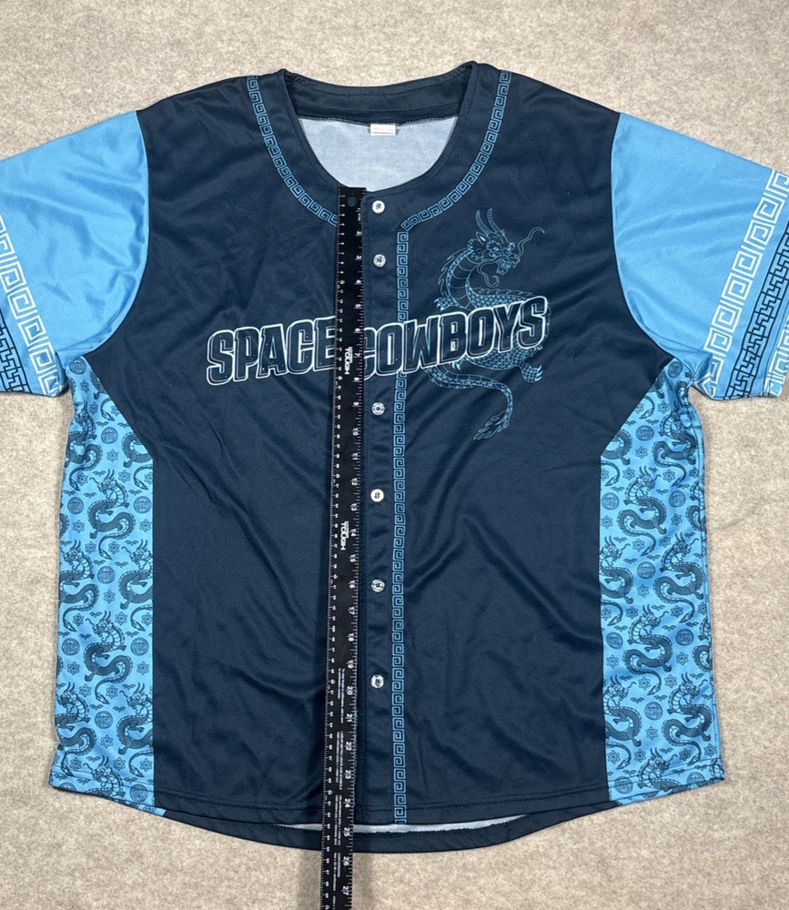 Sugar Land Space Cowboys Chinese New Year Dragon SGA Jersey Size XL