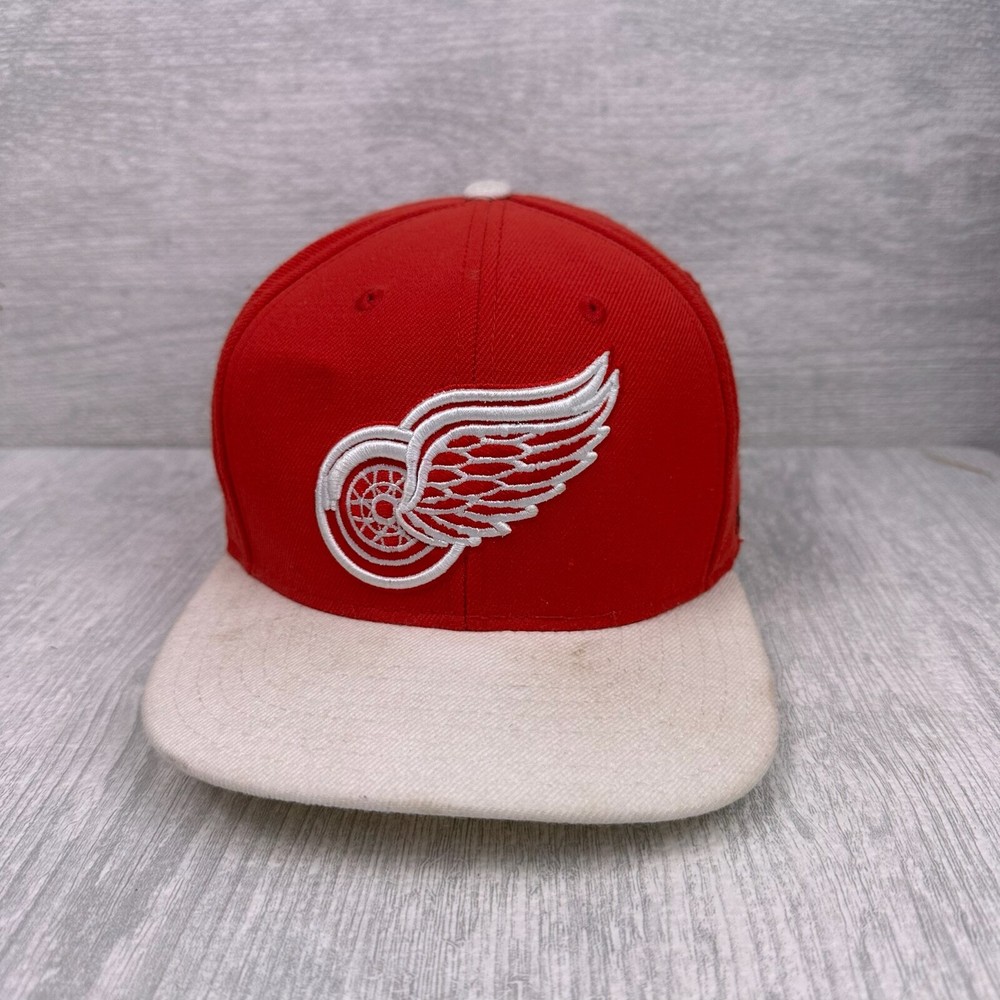 Detroit Red Wings Hat Cap Snap Back Red Reebok NHL Hockey Logo