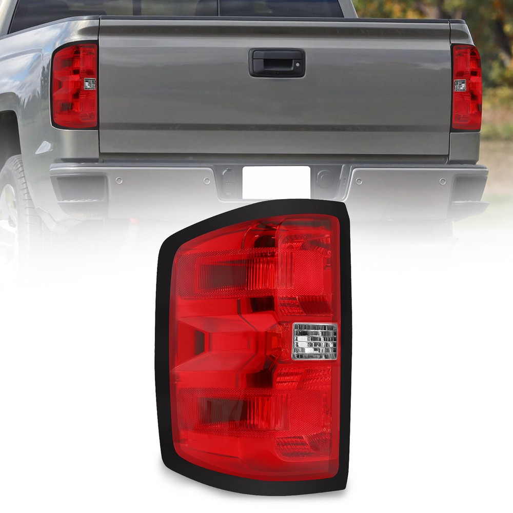 Driver Side Rear Tail Light Brake Lamp For Chevy Silverado GMC Sierra 2014-2018