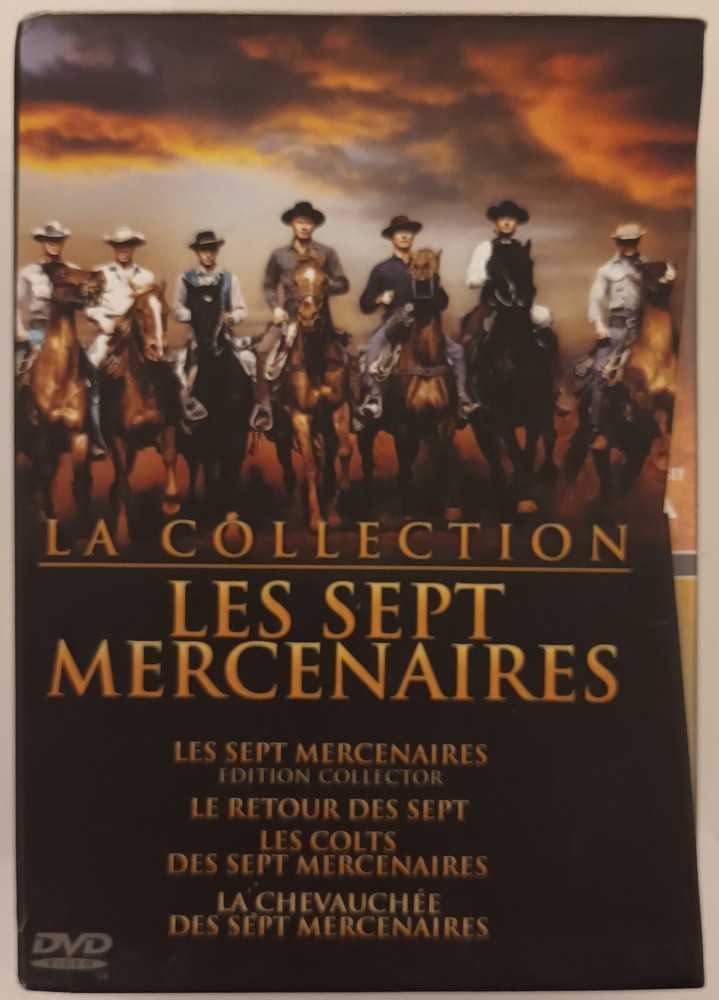 The Collection THE MAGNIFICENT SEVEN - Box Set 4 DVD YUL BRYNNER STEVE McQUEEN