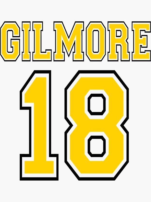 Happy Gilmore, Gilmore 18, Vinyl Die Cut Sticker