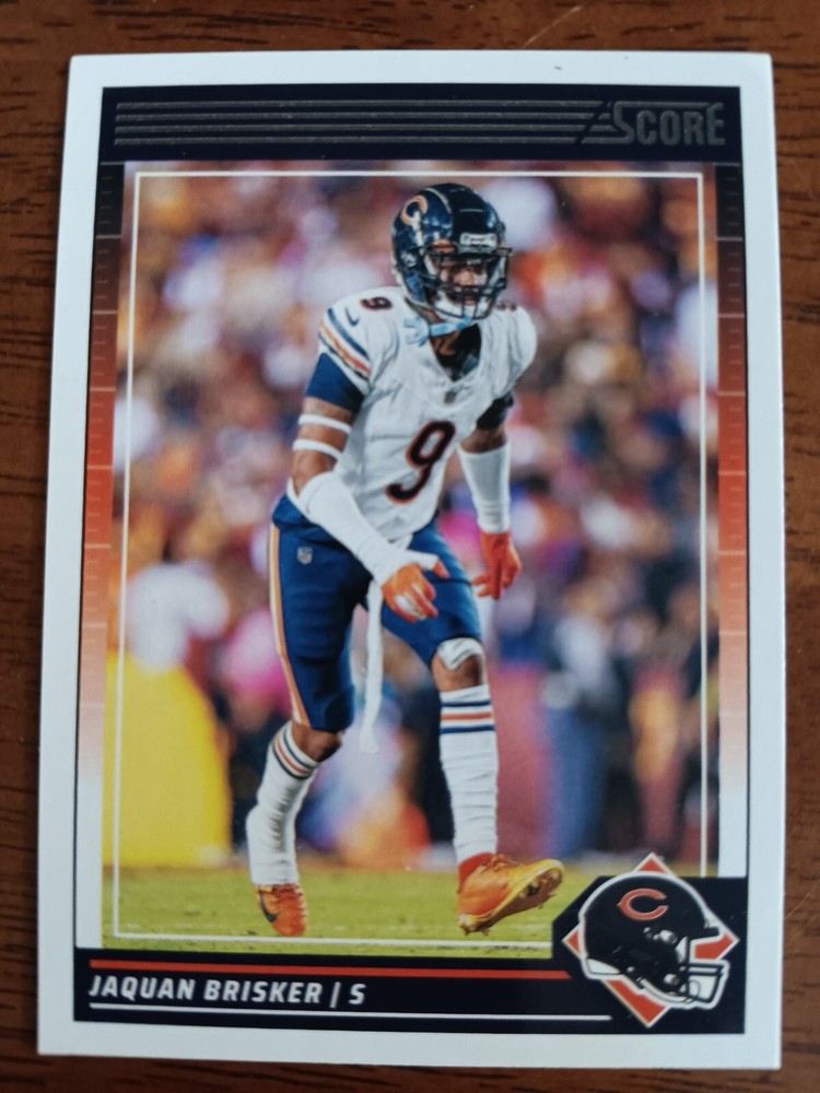 JAQUAN BRISKER CHICAGO BEARS 2024 SCORE FOOTBALL CARD #49