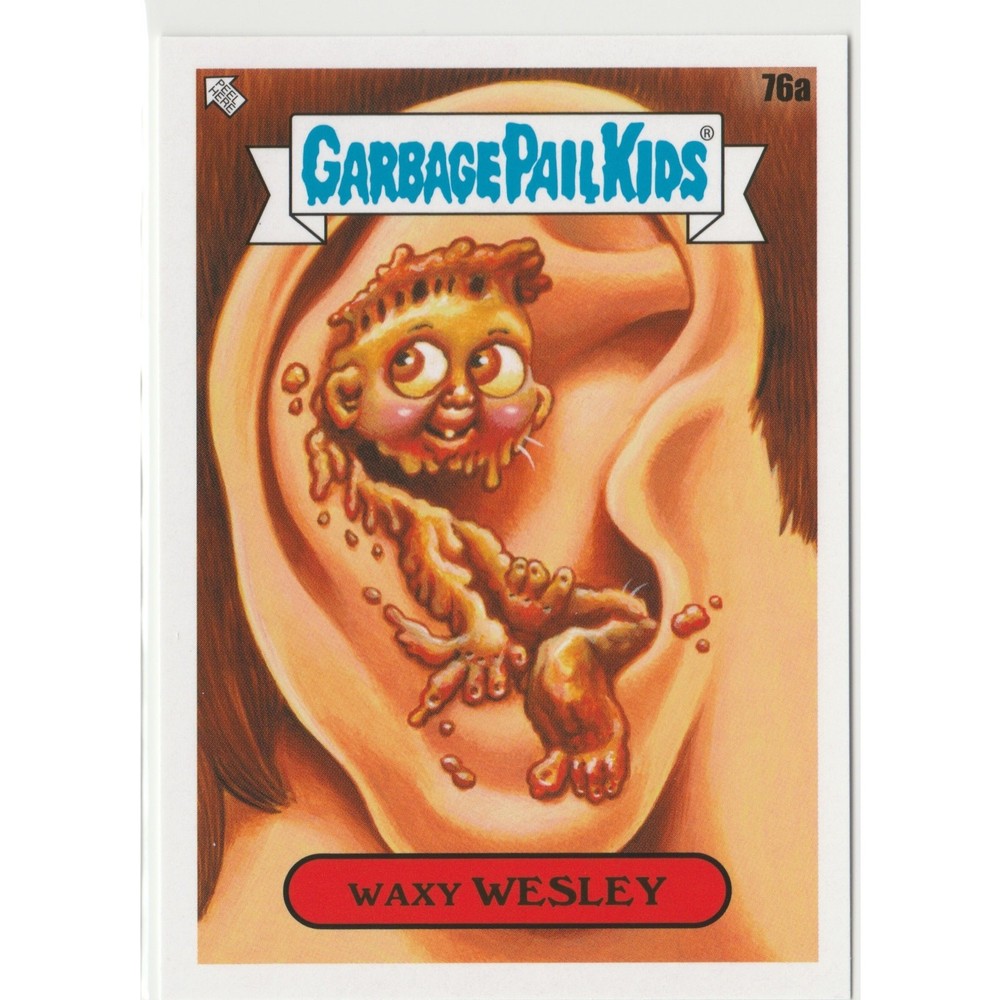 Waxy Wesley 76a Garbage Pail Kids GPK 2020 35th Anniversary Series Card