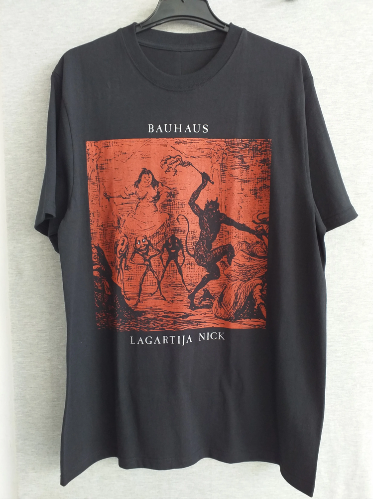 NEW Bauhaus Band Lagarija Nick Heavy Cotton Black T Shirt S-5XL SE847