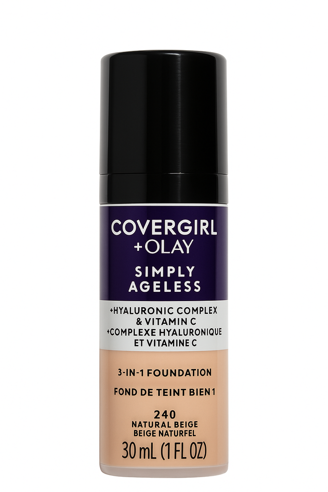 Cover Girl Simply Ageless 3 in 1 Foundation 1.0 oz ( 240 )Natural Beige
