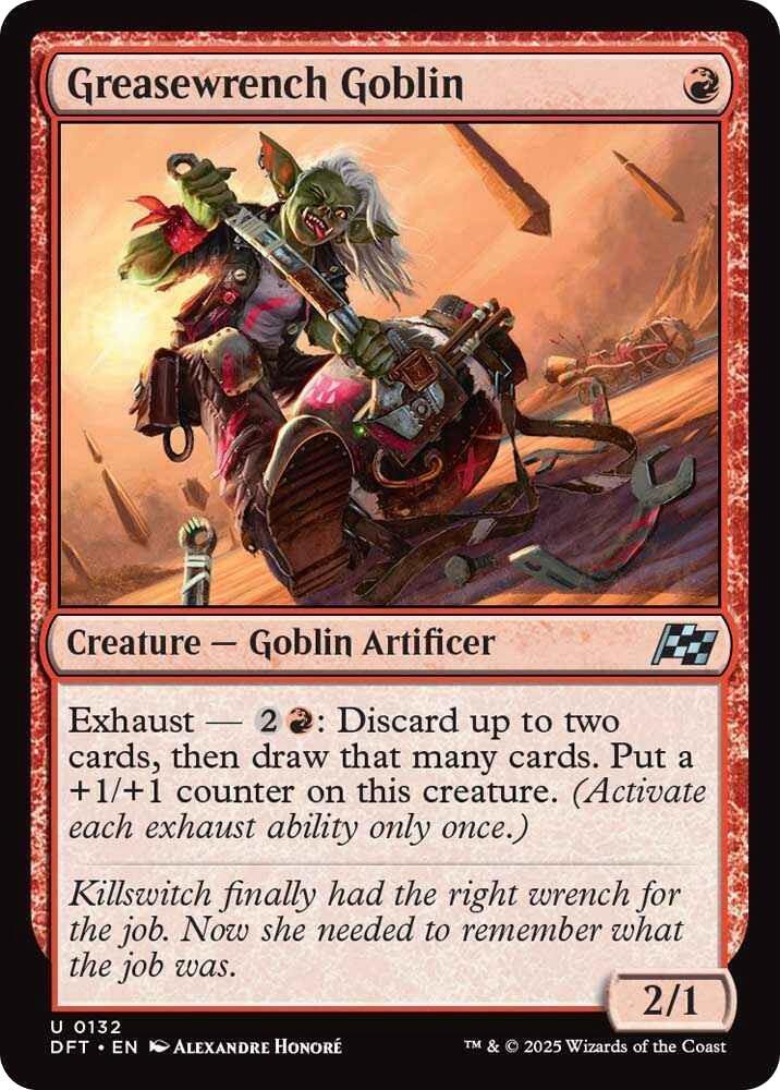Greasewrench Goblin Aetherdrift Regular
