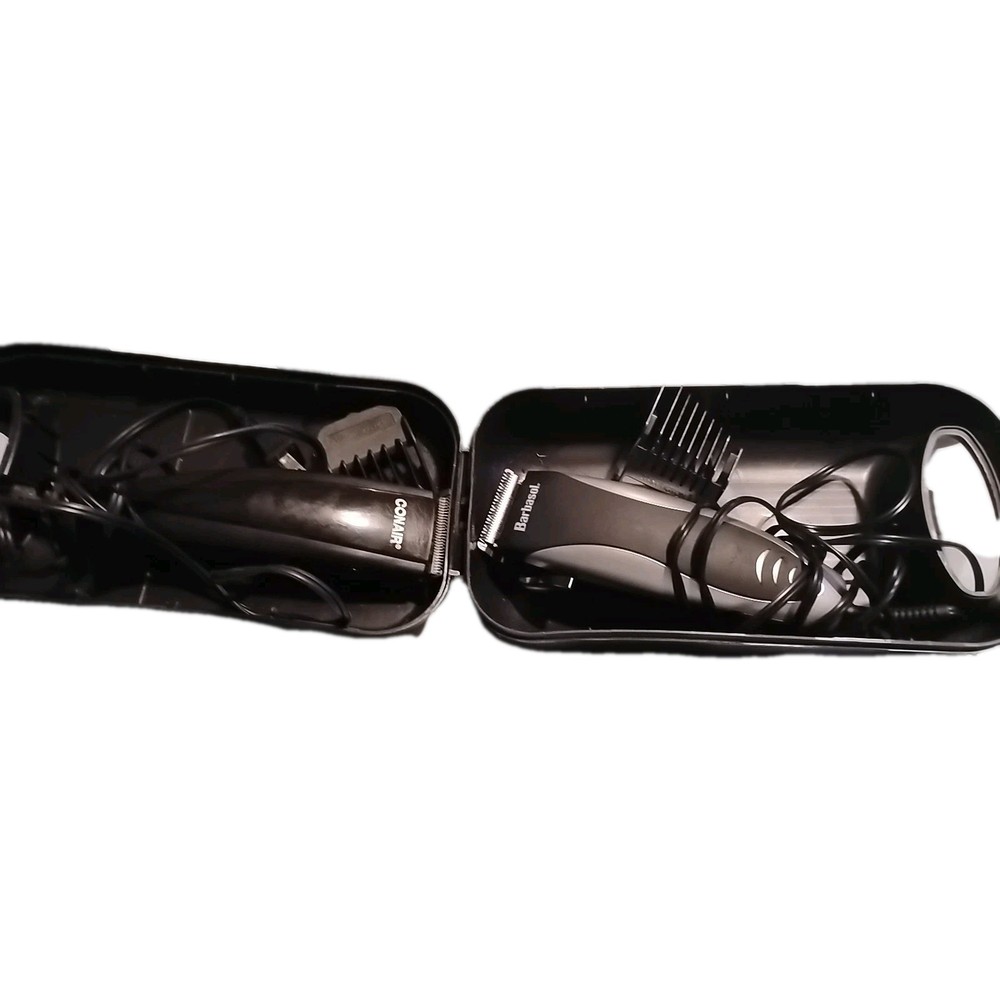 Conair and Barbasol Hair Clippers Set of 2  