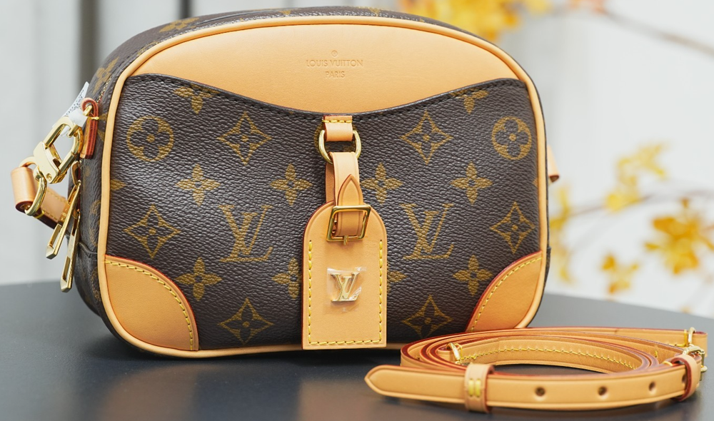 Louis Vuitton M45528 Monogram Canvas Deauville Handbag Crossbody