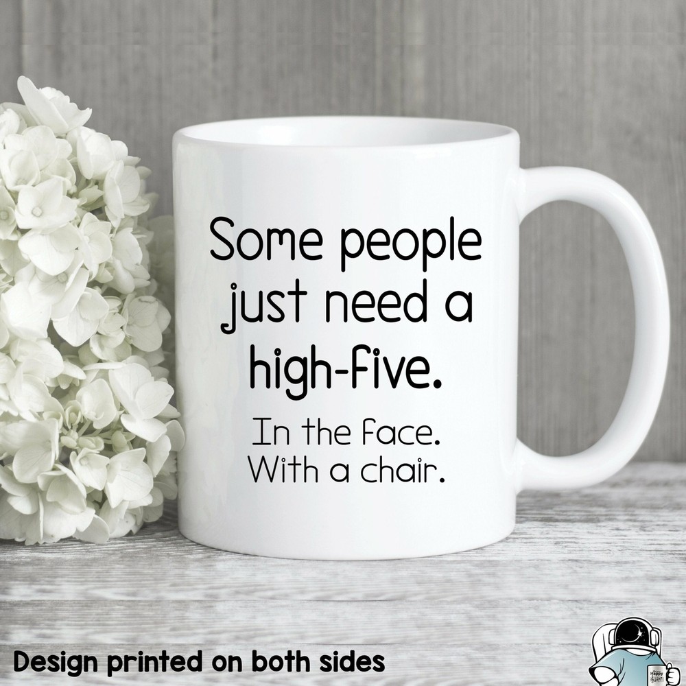 High Five Mug Best Friend Gifts Office Mug Coworker Gift Boss Mug