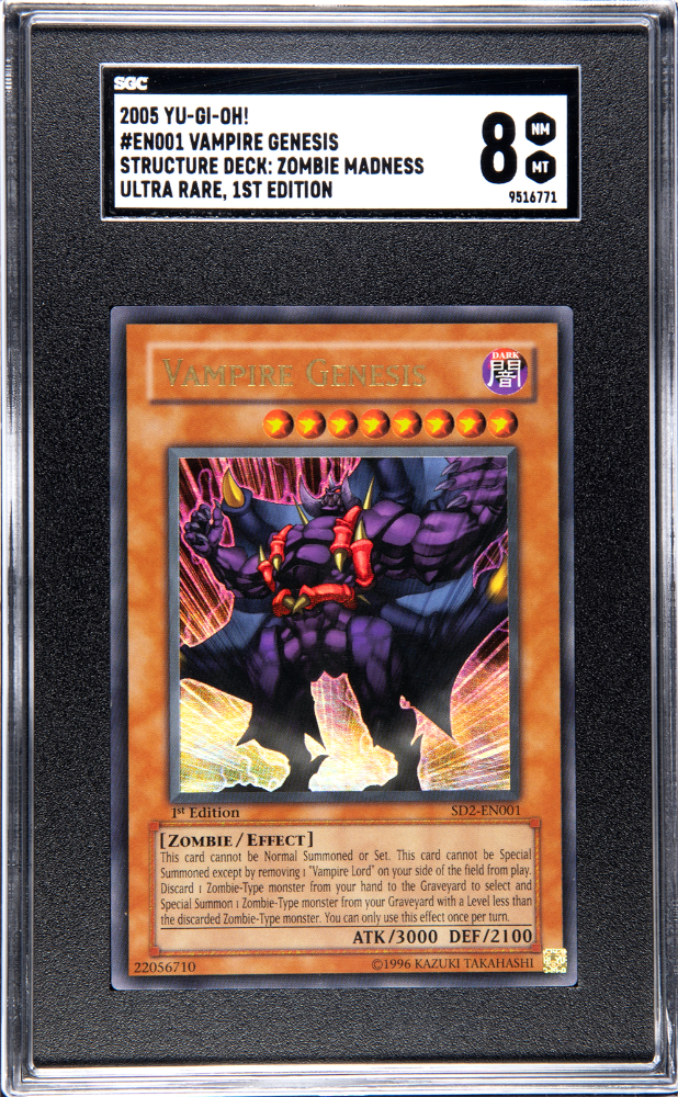 Vampire Genesis SD2-EN001 Zombie Madness Structure Deck 1st Edition