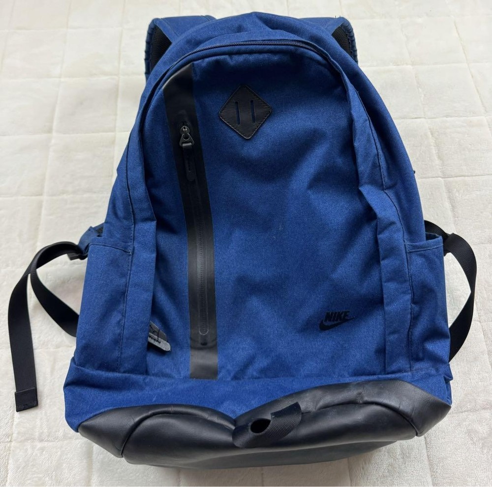 Vhtf Large Capacity Nike Backpack A4 Can Store Indigo Color Men Sports Bag Origi