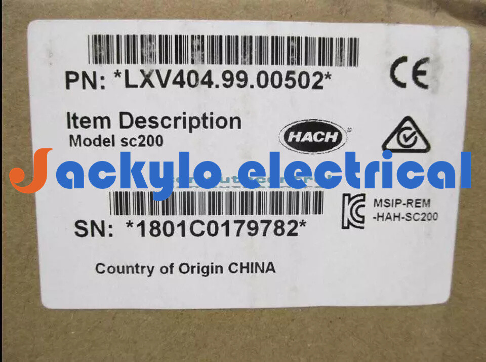 IPCBrand NEW HACH SC200 LXV404.99.00502 Controller Spot Goods！1-Year Warranty !-image