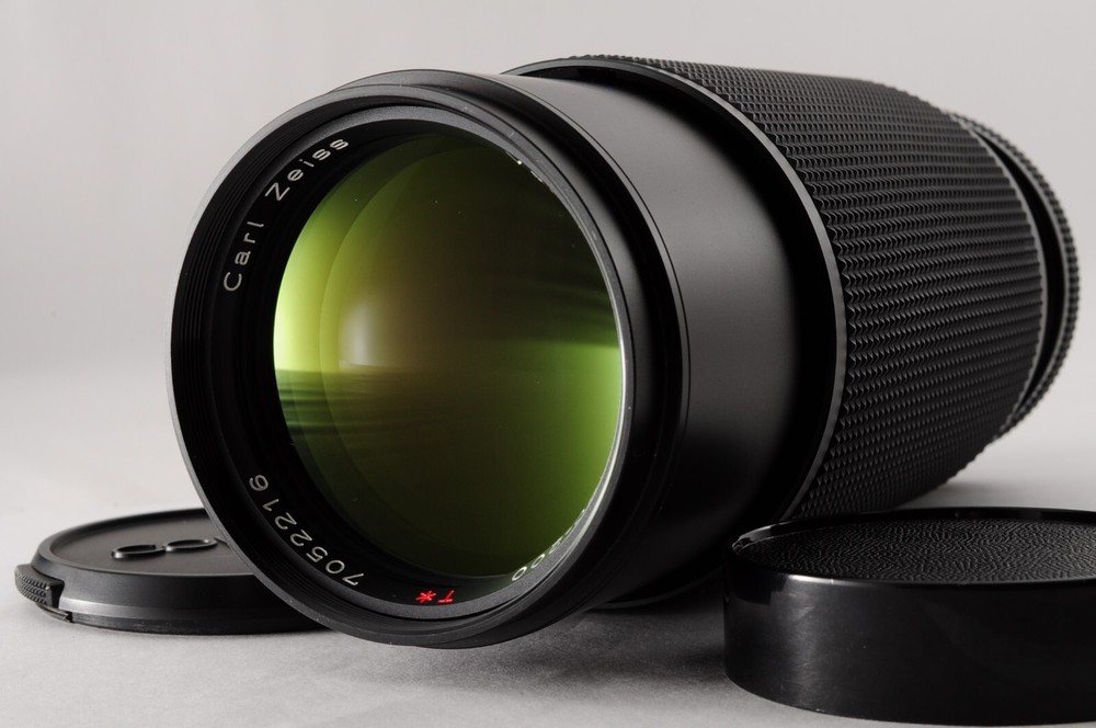 MINT Contax Carl Zeiss Vario-Sonnar 80-200mm f4 MMJ C/Y Mount Lens Japan