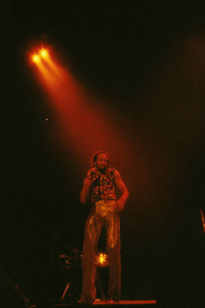 Earth Wind And Fire Performing Live At Wembley London 1982 OLD MUSIC PHOTO 2