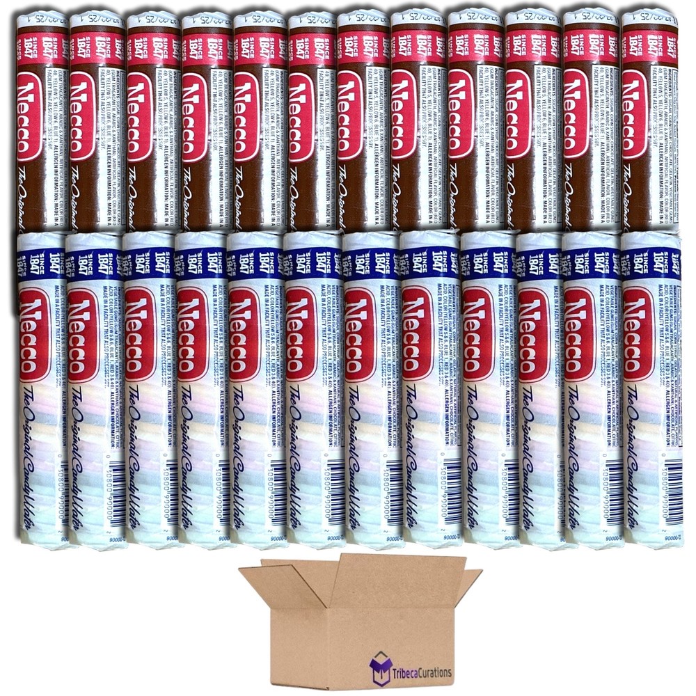 Candy Wafer Combo Pack  Flavors Original & Chocolate | Value Pack of 24