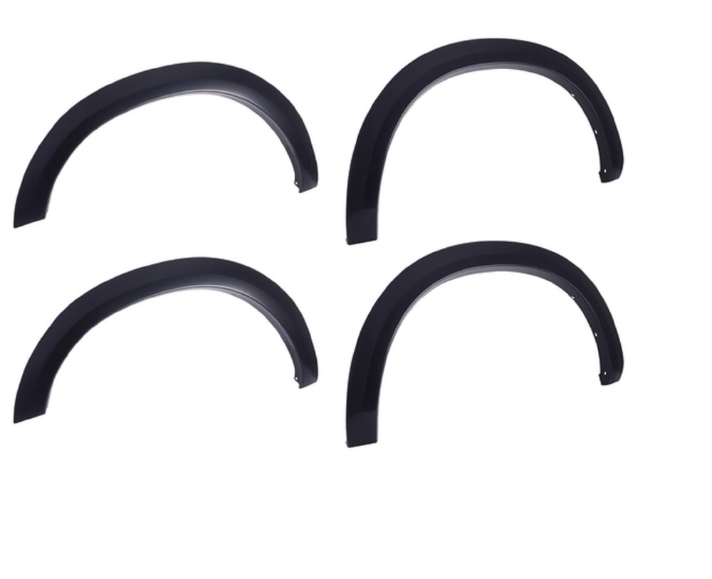 OEM-Style Black Front & Rear Fender Flares for Chevy Silverado GMC Sierra 1500 2500