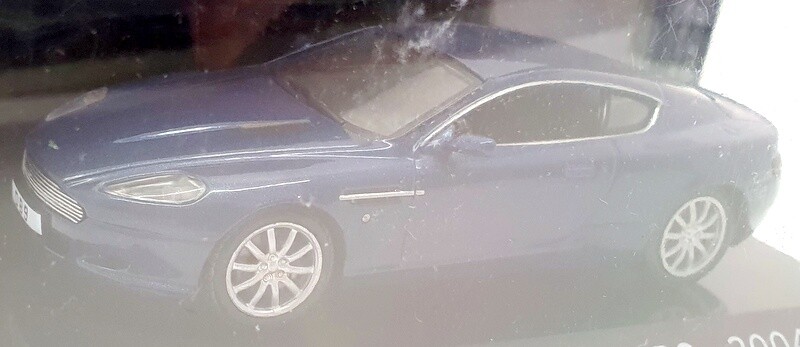 2004 Aston Martin DB9 Blue 1/43 Scale Model by Altaya