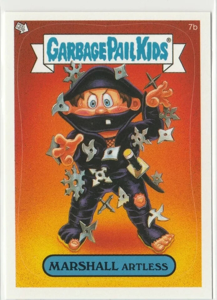 Marshall Artless Garbage Pail Kids GPK 2005 ANS4 Series 7b All-New