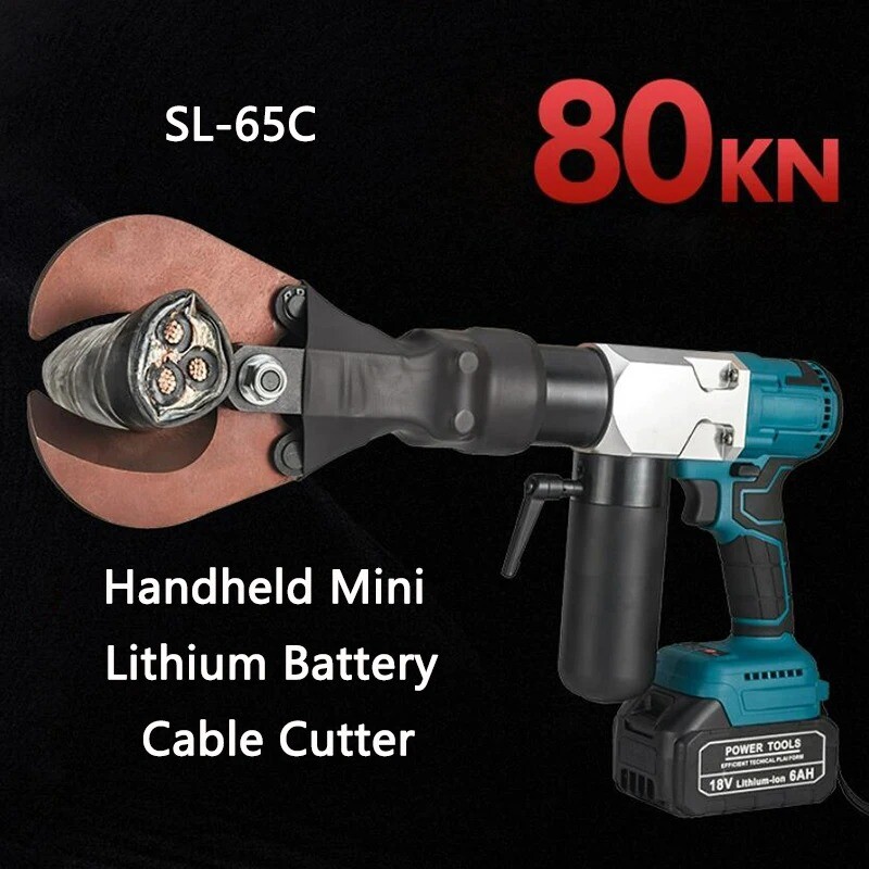 Portable Rechargeable Mini Cable Cutter for Copper and Aluminium Wires