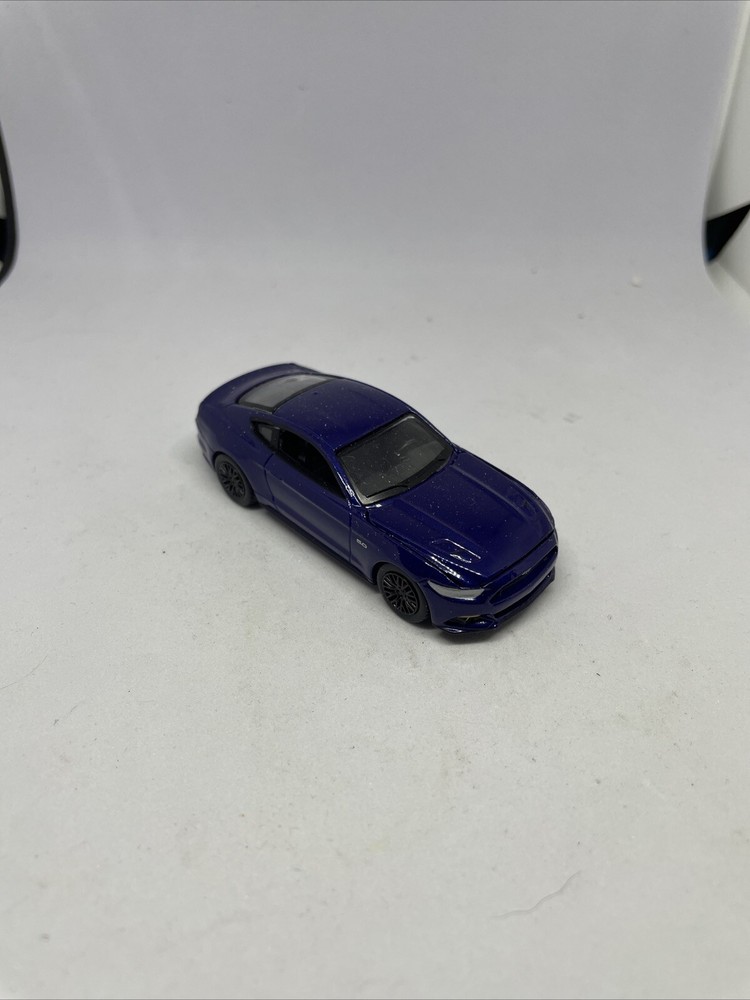 2015 Ford Mustang GT Blue D79 Loose by Auto World Modern Muscle