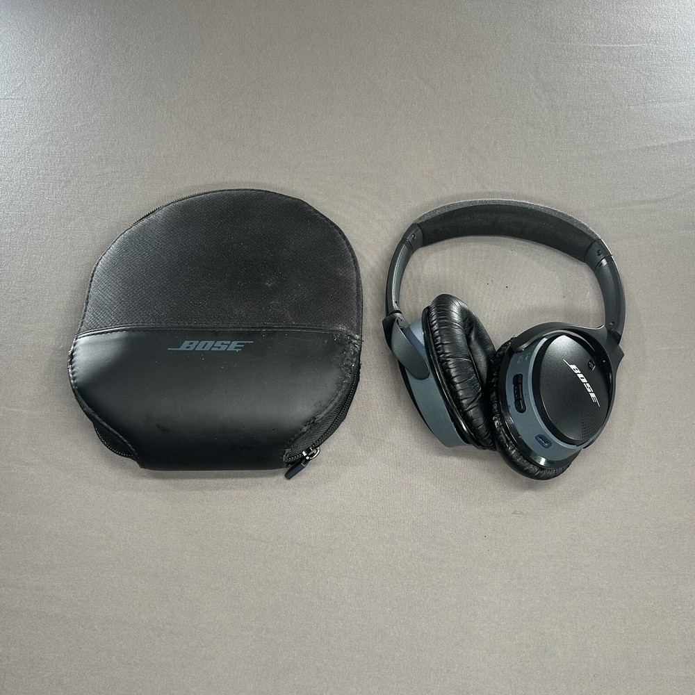 Bose Over-Ear Bluetooth Headphones with Case Tested Model 0127 Unknown