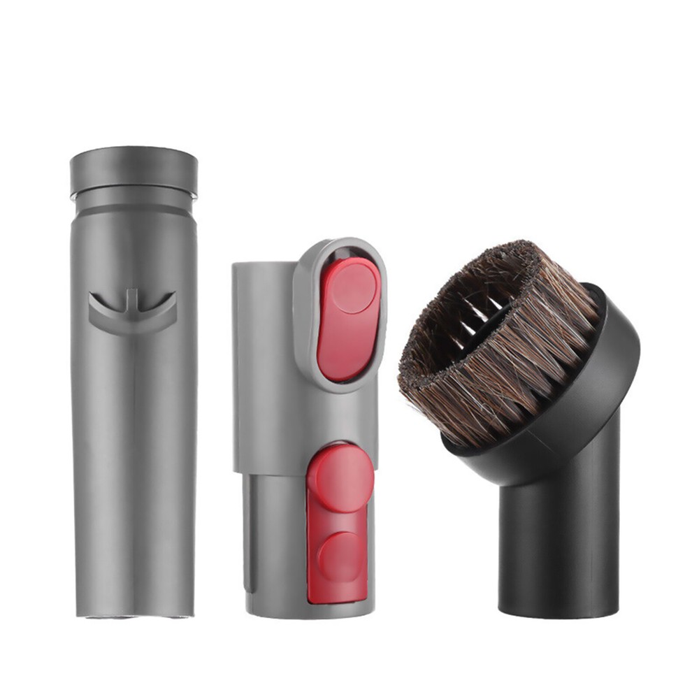 Horse Hair Vacuum Brush With Attachment & Adapter For Dyson V6 V7 V8 V10 V11 N