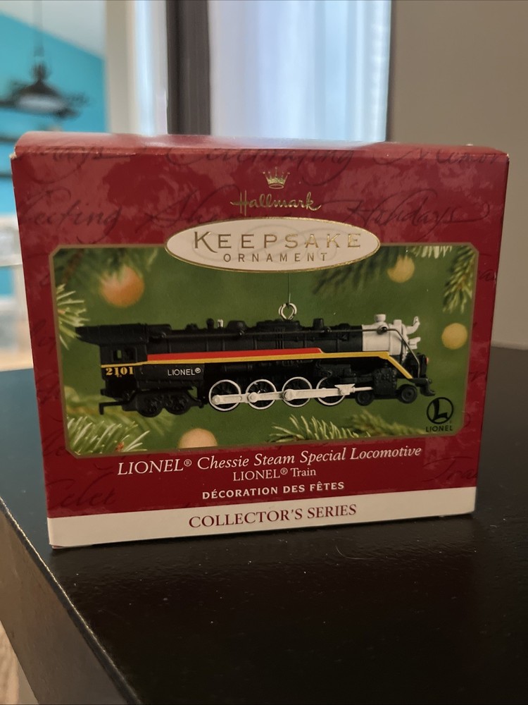 Hallmark Keepsake Ornament Lionel Chessie Steam Special Locomotive 2001