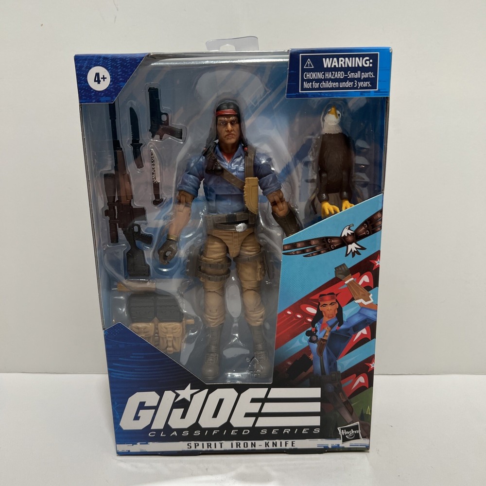 Hasbro G.I. Joe Classified Series Spirit Iron-Knife 6in Action Figure