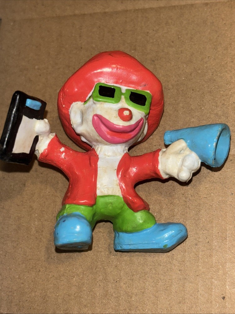 1981 Mego Clown Around Costume Red Hat with Clipboard