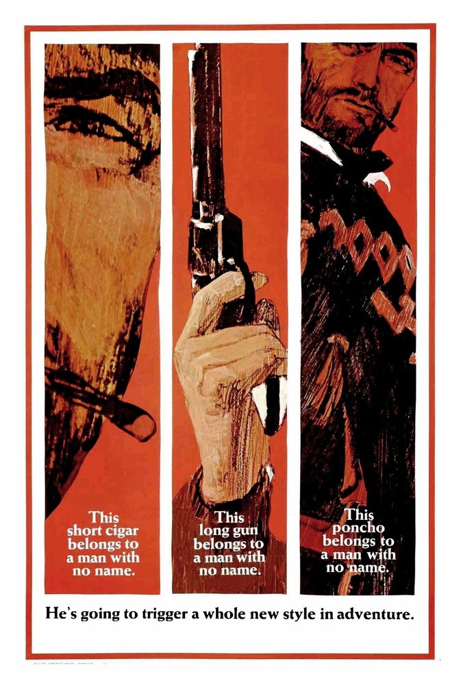 A Fistful Of Dollars movie poster (d) - Clint Eastwood, Sergio Leone - 11