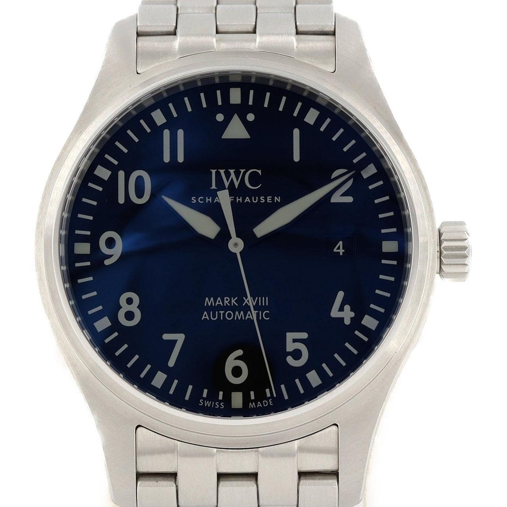 Authentic IWC Pilot's Watch Mark XVIII IW327011 SS Automatic  #270-003-982-7316