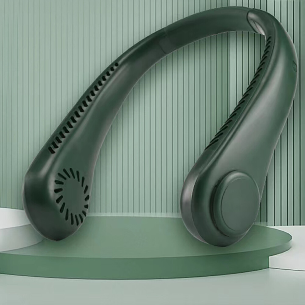 USB Portable Hanging Neck Fan Cooling Air Cooler Little Electric Air Conditioner