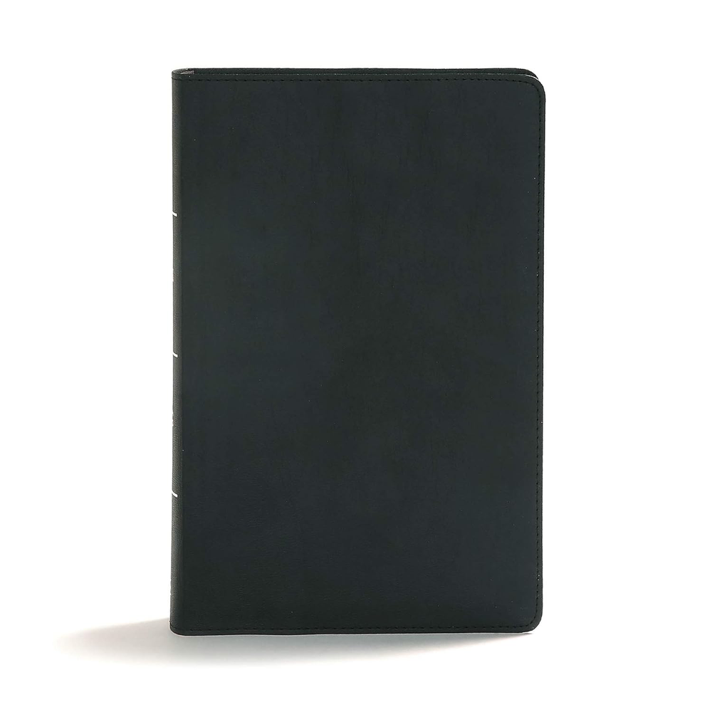 CSB Disciples Study Bible Black Leather Touch with One-Year Reading Plan