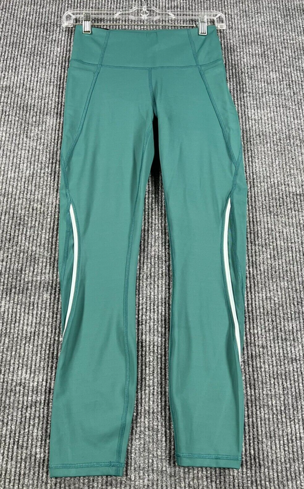 Members Mark Womens Small Green Active Leggings for Workout & Casual Wear-image