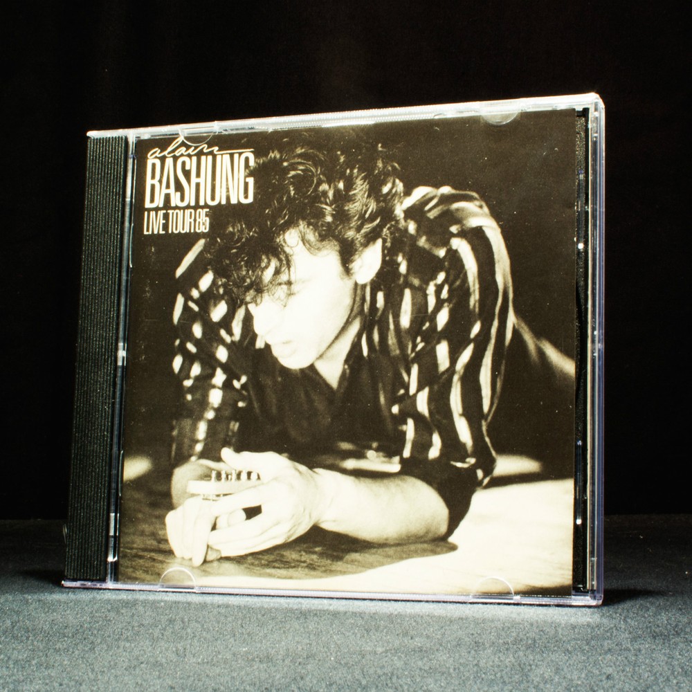 Alain Bashung Live Tour 85 Music CD Album - Classic French Rock Concert